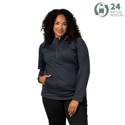 Storm Creek Women's Sidekick Super Soft Midweight Hooded Quarter Zip